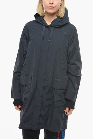 Parka ATLANTIC con Cappuccio e Chiusura a Scomparsa