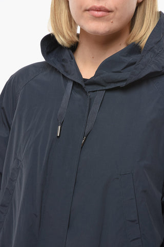 Parka ATLANTIC con Cappuccio e Chiusura a Scomparsa