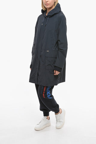 Parka ATLANTIC con Cappuccio e Chiusura a Scomparsa