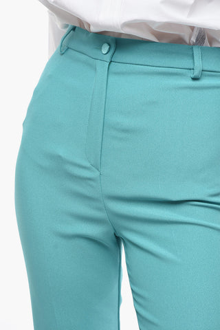Solid Color Bootcut Pants