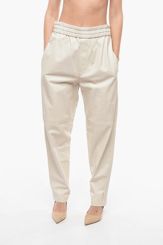 Lambskin AILENOLI Mom Fit Pants
