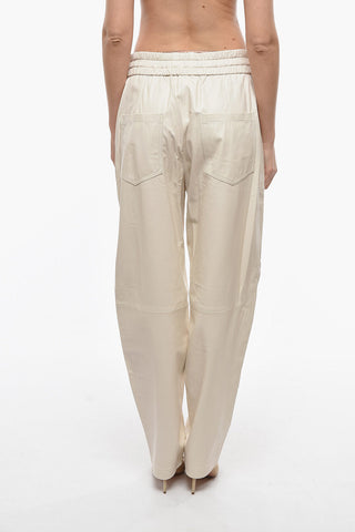 Lambskin AILENOLI Mom Fit Pants