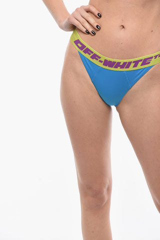 Bikini with Logoed Bands