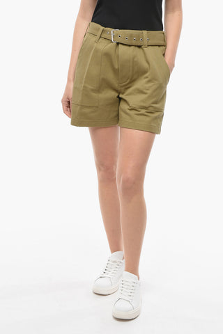 Shorts JAISS with Maxi Patch Pockets and Belt