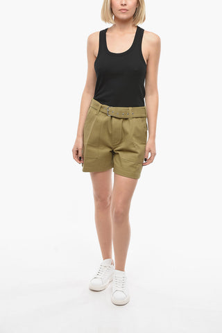Shorts JAISS with Maxi Patch Pockets and Belt