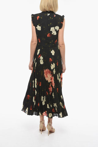 Vestito Plissettato SITWELL Fantasia Floreale