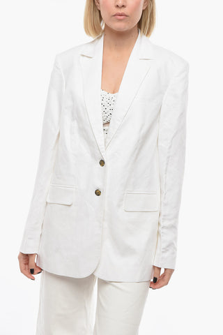 center vent notch lapel MERCY 2-button blazer