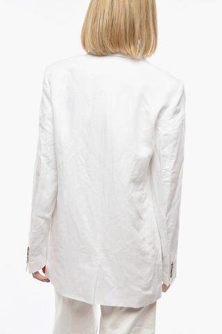 center vent notch lapel MERCY 2-button blazer
