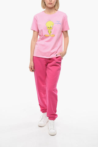LOONEY TUNES LIMITED EDITION T-Shirt Girocollo con Stampa Titti