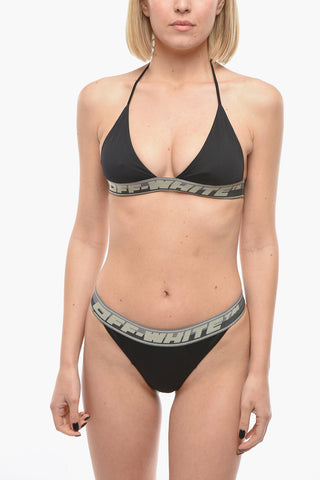 Logoed Band Bikini