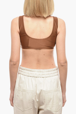 Microfiber HOLLYWOOD Crop Top