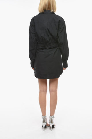 Vestito Corto Drappeggiato