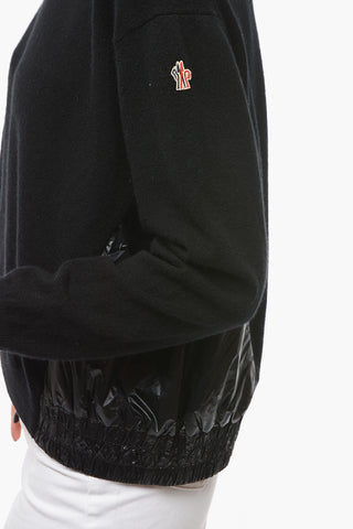APRÈS-SKI Pullover in Cahsmere con Inserti in Nylon