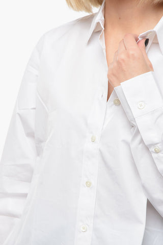 Solid Color Cotton Shirt