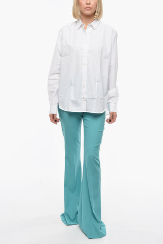 Solid Color Cotton Shirt