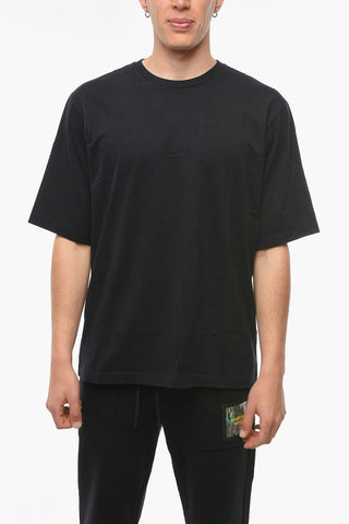 Oversized GUIZY T-shirt with Back Logo Lettering