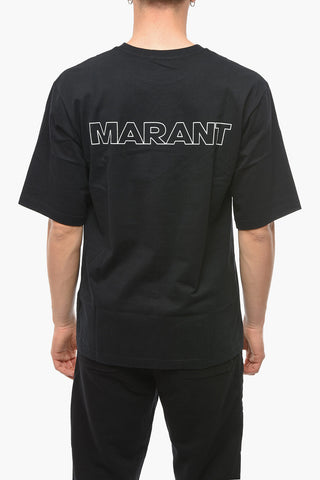 Oversized GUIZY T-shirt with Back Logo Lettering