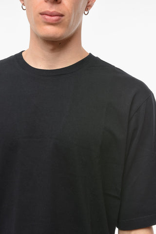 T-shirt GUIZY Oversized con Logo Lettering sul Retro