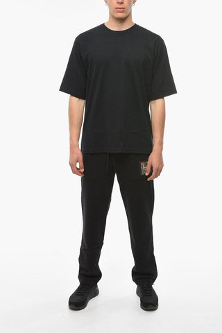 Oversized GUIZY T-shirt with Back Logo Lettering