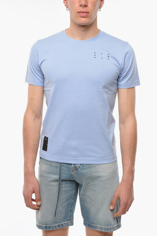 MCQ N.0 Printed Logo BLOCKCHAIN Crew Neck T-Shirt