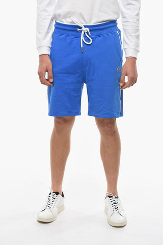 Shorts VICTORIA in Cotone Garzato con Tasche a Filo