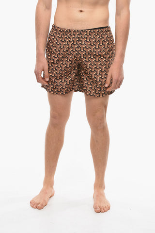 All Over Printed Swim Shorts