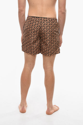 All Over Printed Swim Shorts
