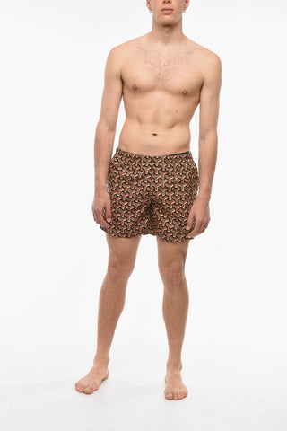 All Over Printed Swim Shorts
