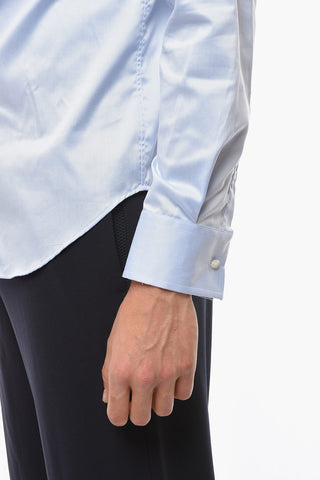 EMPORIO Modern-fitting Cotton-twill Shirt