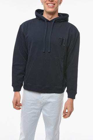 Felpa Hoodie EVER con Tasca a Marsupio e Logo Ricamato