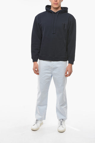 Felpa Hoodie EVER con Tasca a Marsupio e Logo Ricamato