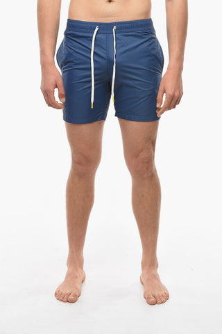 3 Pockets Nylon Swim Shorts