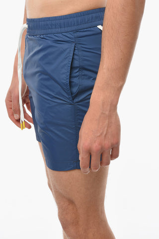 3 Pockets Nylon Swim Shorts