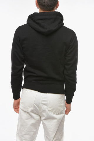 Cotton Blend MULTICORD Hoodie with Multi Draswstring
