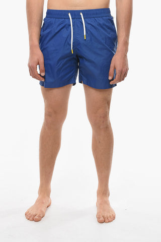 3 Pockets Nylon Swim Shorts