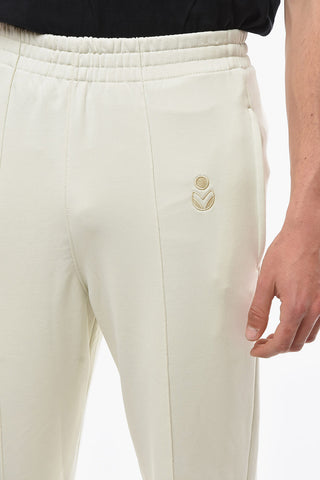 Joggers INASLIM con Tasche a Zip e Ricamo Ton-sur-ton