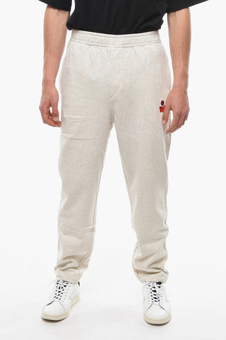 MAILEJO Joggers with Elasticated Waistband and Contrasting Logo