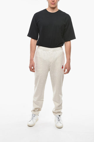 MAILEJO Joggers with Elasticated Waistband and Contrasting Logo