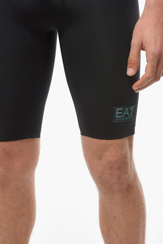 EMPORIO EA7 Training Shorts with 3D Logo Patch