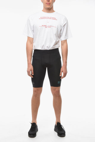 EMPORIO EA7 Training Shorts with 3D Logo Patch