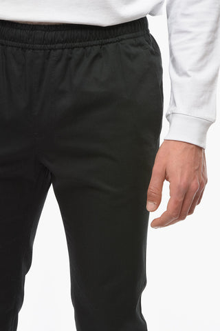 Drawstringed MEDUSA BIGGY Joggers with Embroidered Logo