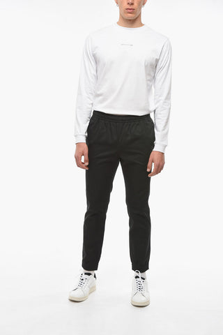 Drawstringed MEDUSA BIGGY Joggers with Embroidered Logo