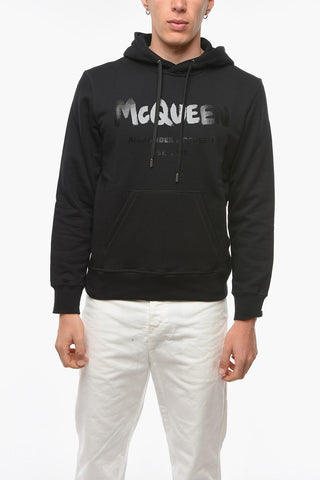 Brushed Cotton Logoed Hoodie