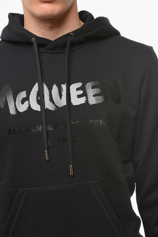 Brushed Cotton Logoed Hoodie
