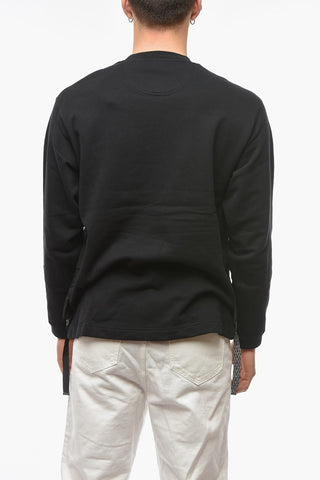 Crewneck Sweatshirt with Maxi Pocket