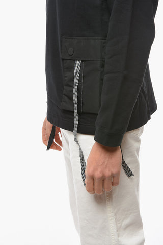 Crewneck Sweatshirt with Maxi Pocket