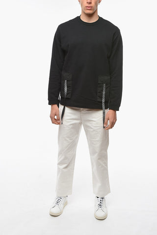 Crewneck Sweatshirt with Maxi Pocket