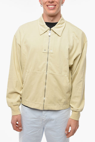Felpa con Colletto e Chiusura Zip