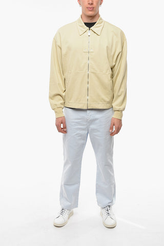 Felpa con Colletto e Chiusura Zip
