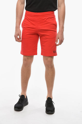 EMPORIO EA7 Sporty Shorts with Embossed Logo
